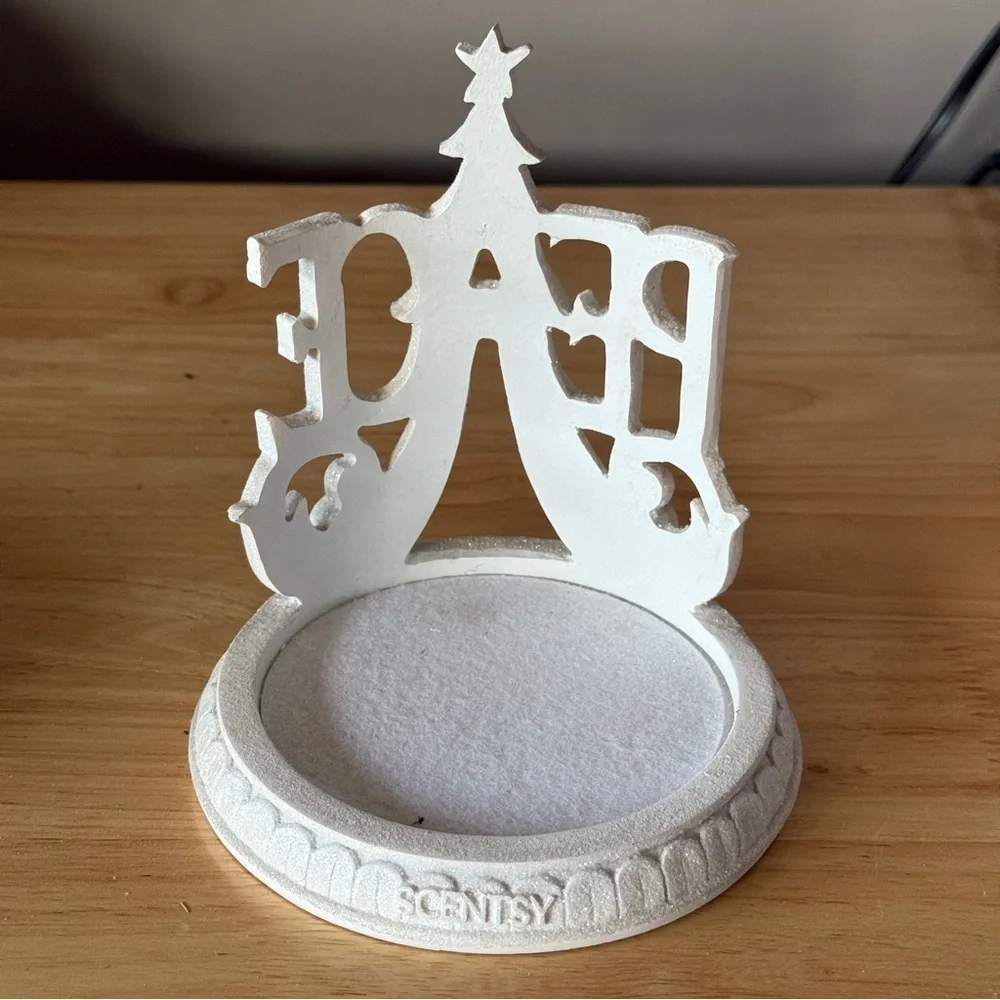 Scentsy Peace Candle Holders Warmer Wrap Christmas